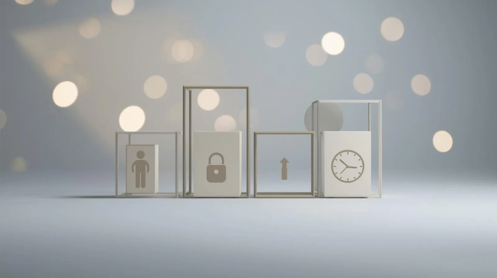 VacatAd's Technology-Led Occupation Model showing process flow from building to router to calendar to wifi signal to checkmark